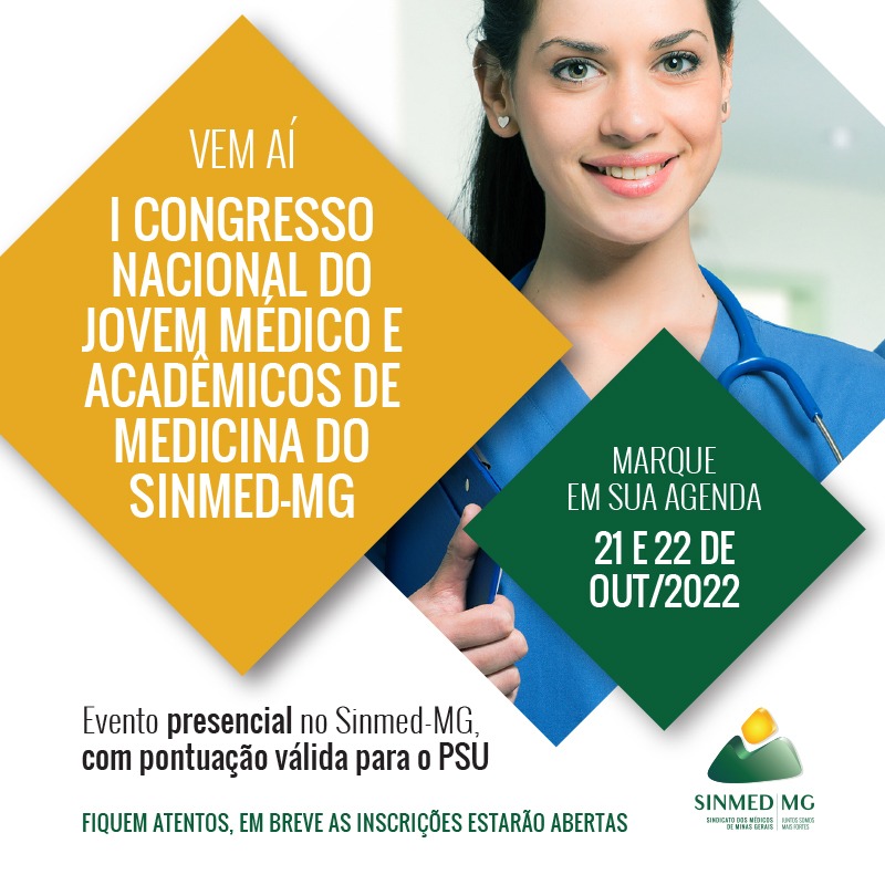 Reprodução evento I Congresso Nacional do Jovem Médico e Acadêmico de Medicina