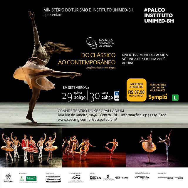  "Do Clássico ao Contemporâneo" - São Paulo Cia de Dança