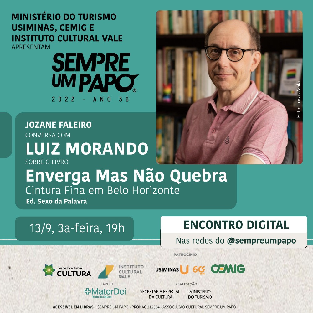 Sempre um papo recebe Luiz Morando