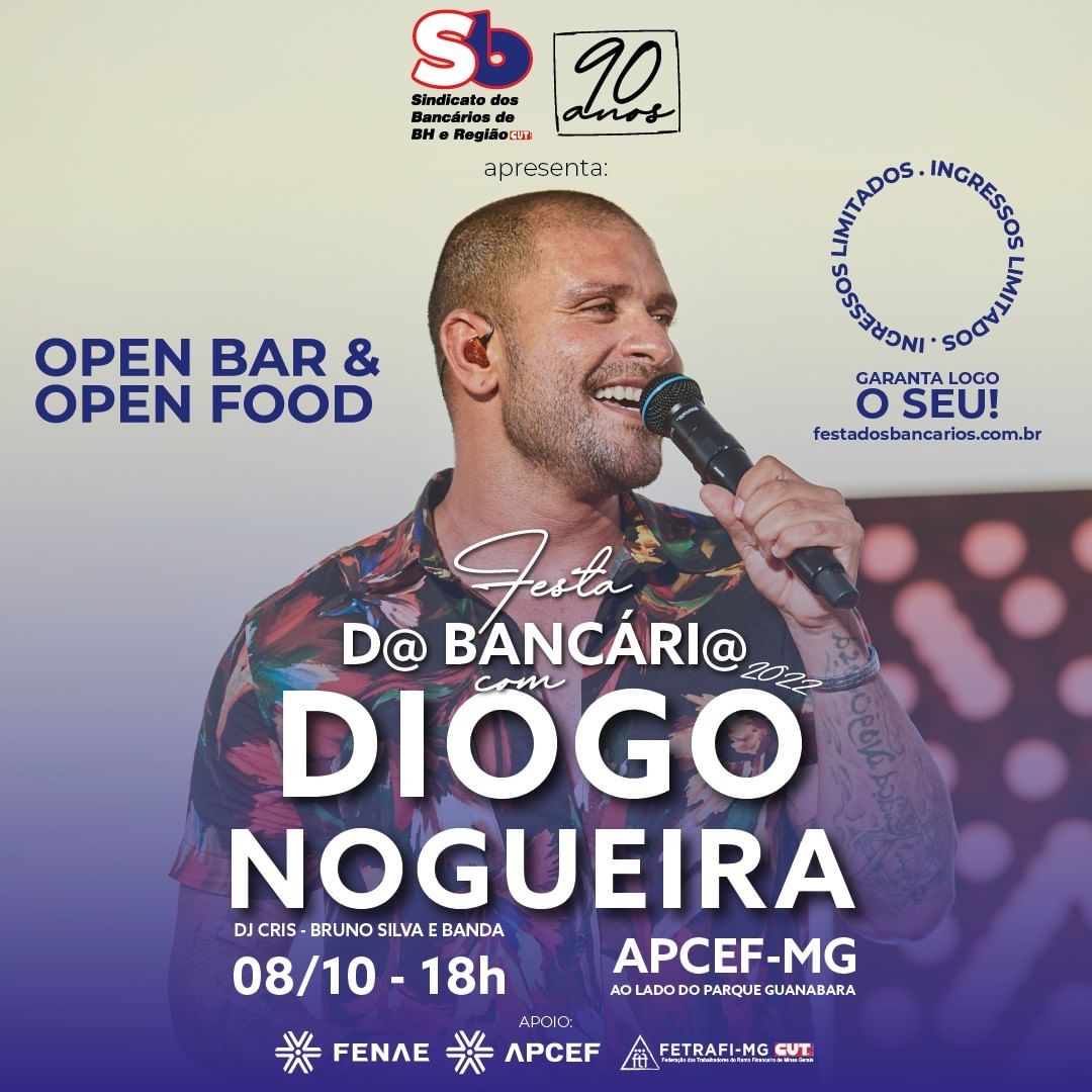 Festa dos Bancários com Diogo Nogueira
