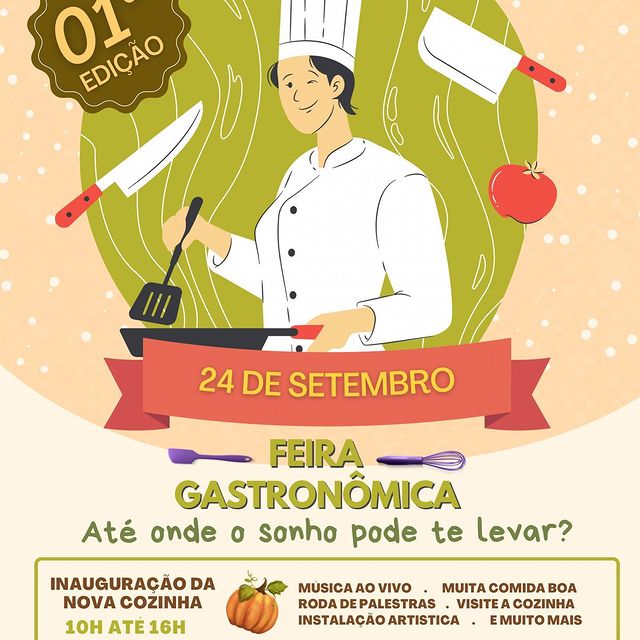 Feira Gastronômica: "Inauguração Comida que Abraça"