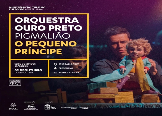 Reprodução oficial Série: Domingos Clássicos - Orquestra Ouro Preto e Pigmalião "O Pequeno Príncipe"