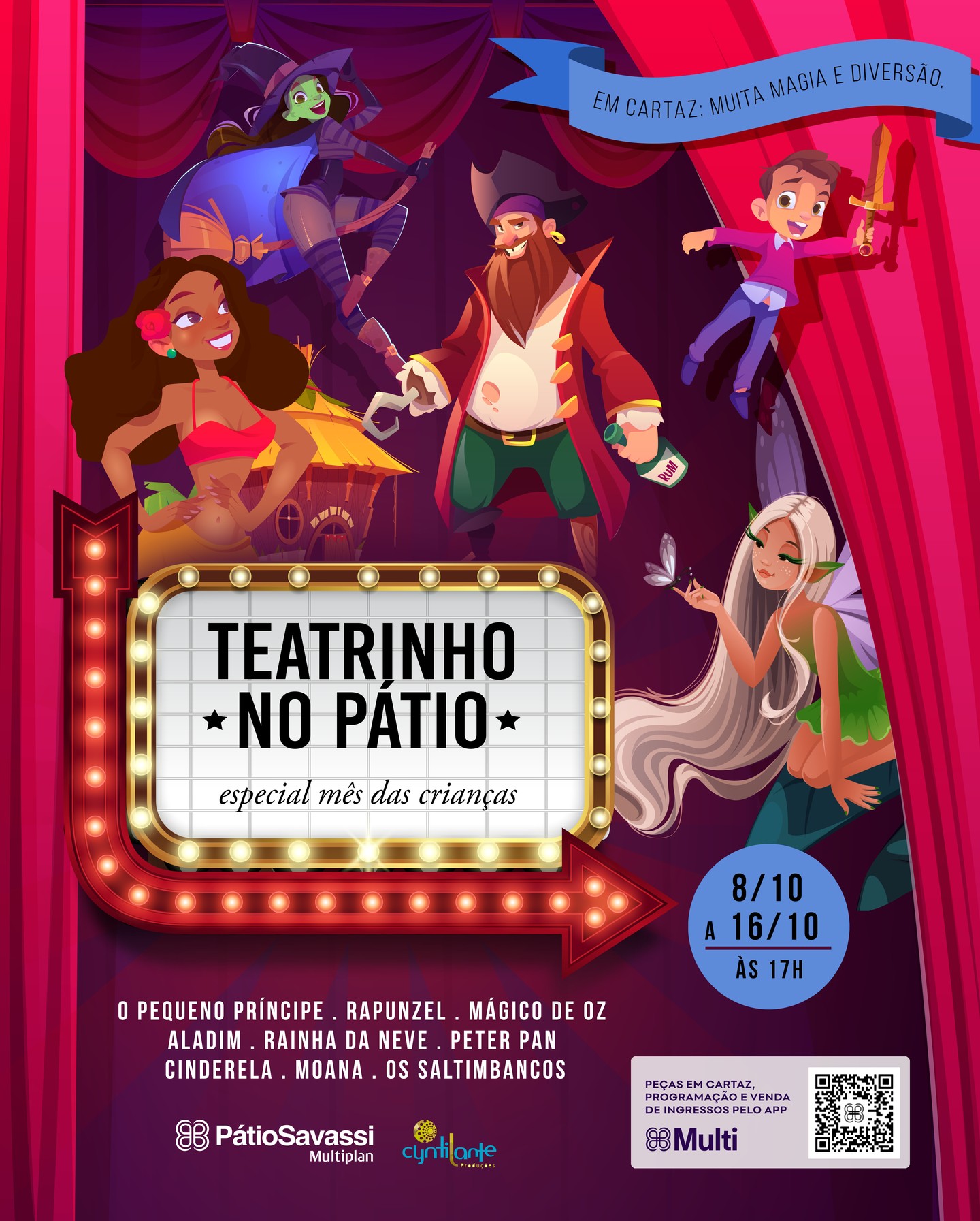 Semana das Crianças - Teatro Pátio Savassi