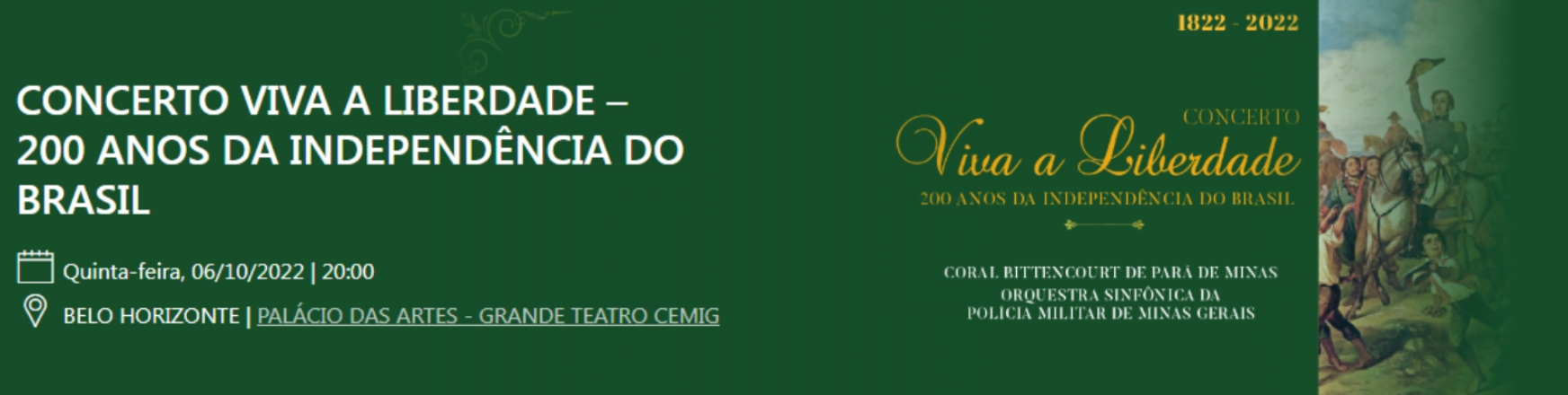 Concerto: "Viva a Liberdade"