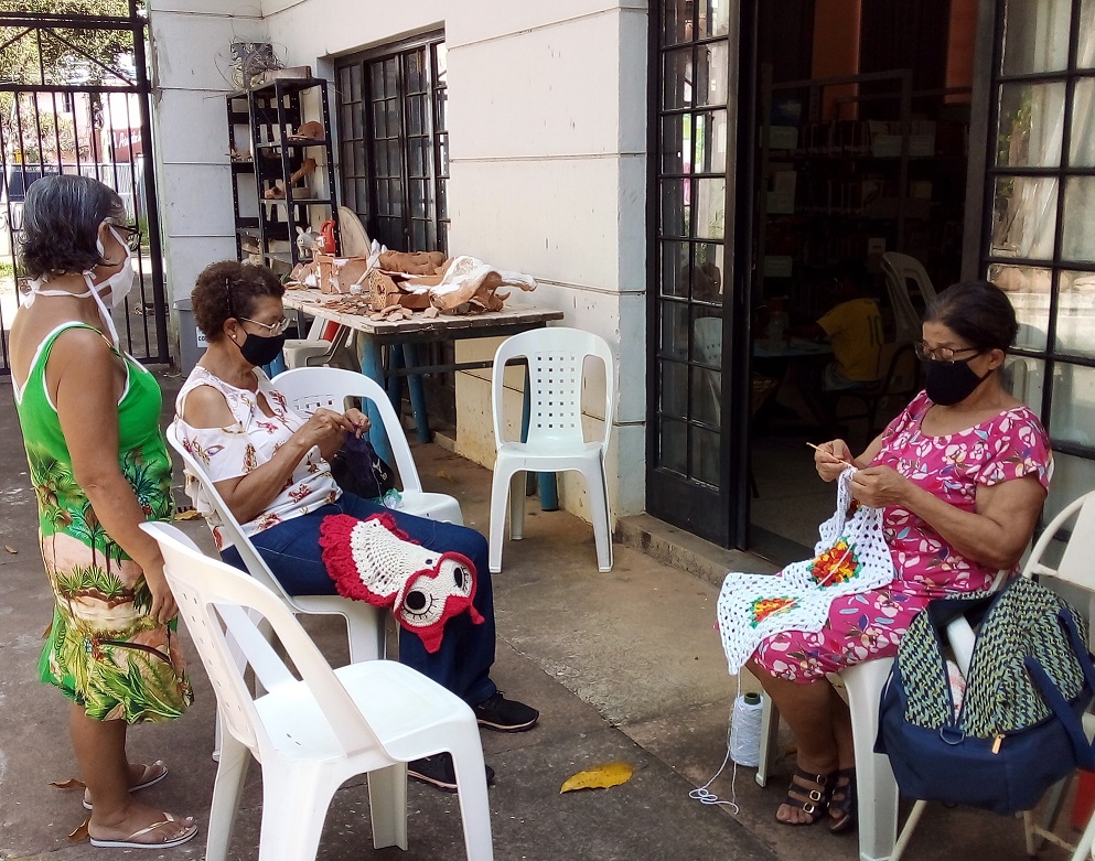 Atividade no Centro Cultural São Bernardo 