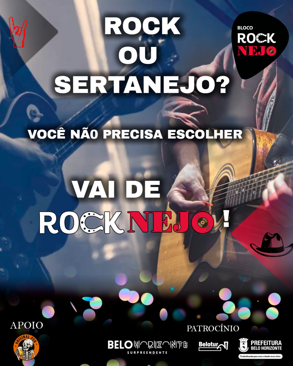 4⁰ Ensaio/Oficial da bateria - Bloco Rocknejo