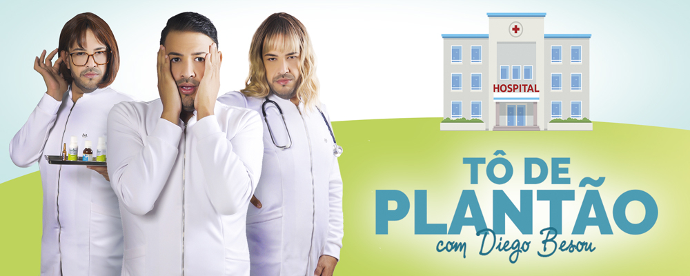 Show: "Tô de Plantão" - Diego Besou | Cine Theatro Brasil Vallourec