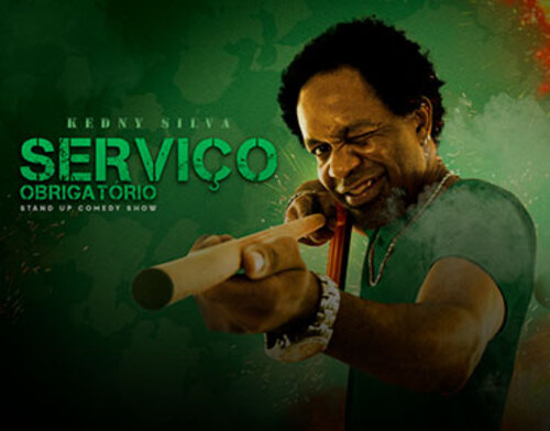 Reprodução Oficial Stand up: “Serviço Obrigatório” - Kedny Silva | Cine Theatro Brasil Vallourec