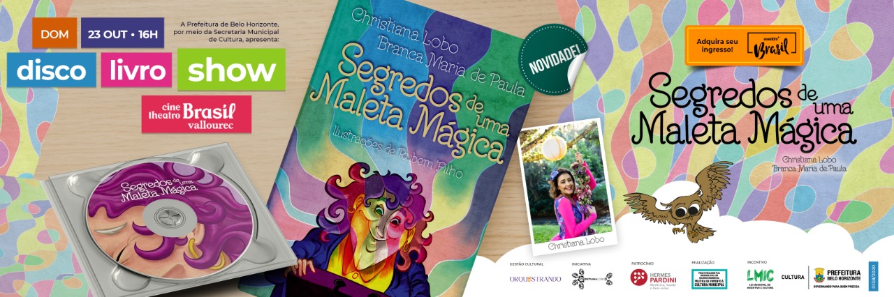 “Segredos de uma Maleta Mágica” | Cine Theatro Brasil Vallourec