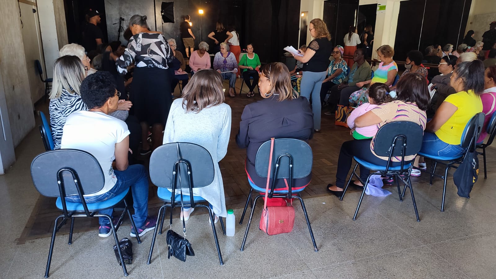 Encontro Rede Longevidade atividade do Centro Cultural Alto Vera Cruz