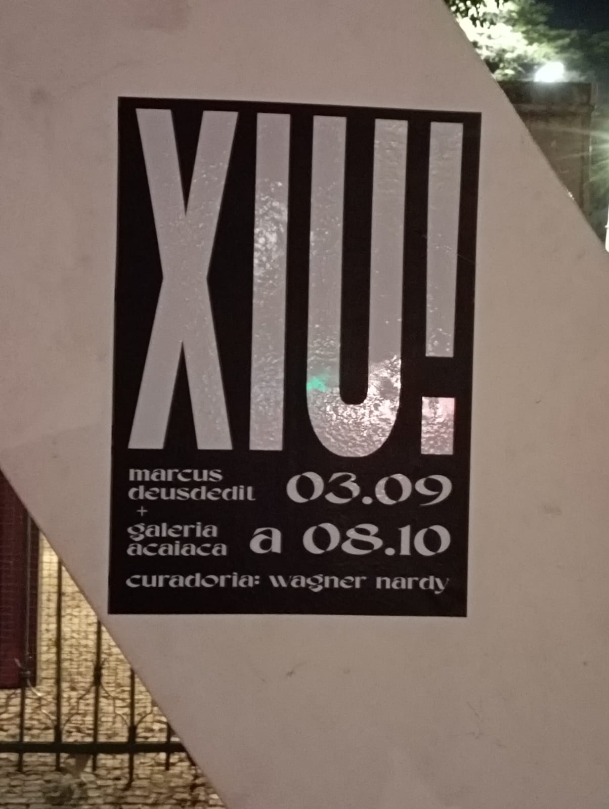 Exposição: "XIU!" - Mercado das Flores
