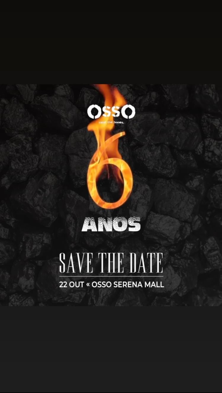 Reprodução oficial Festa: 6 Anos Osso - Mind The Bones