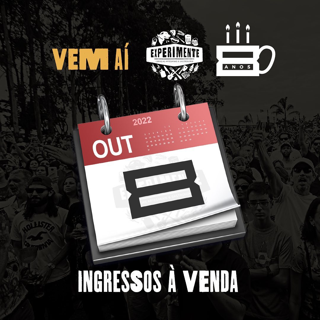 Experimente "Aniversário 8 anos"