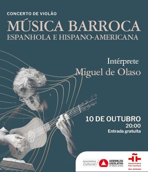 Concerto de Violão com Miguel de Olaso - Projeto "Segunda Musical"