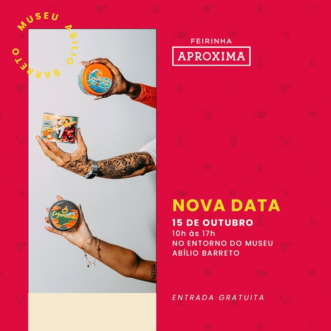 Reprodução oficial Feirinha Aproxima "Edição Outubro"
