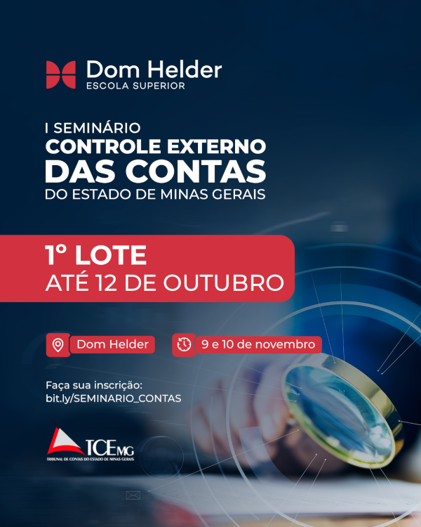 I Seminário Controle Externo das Contas do Estado de Minas Gerais 2022
