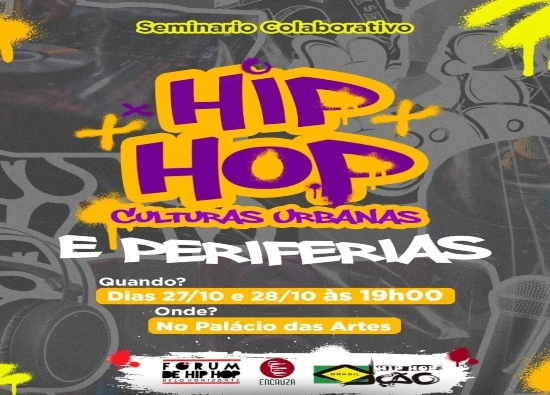Reprodução oficial Seminário Colaborativo: Hip Hop, Culturas Urbanas e Periferias