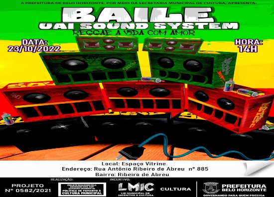 Baile Uai Sound System – Festival Reggae a Vida com Amor 