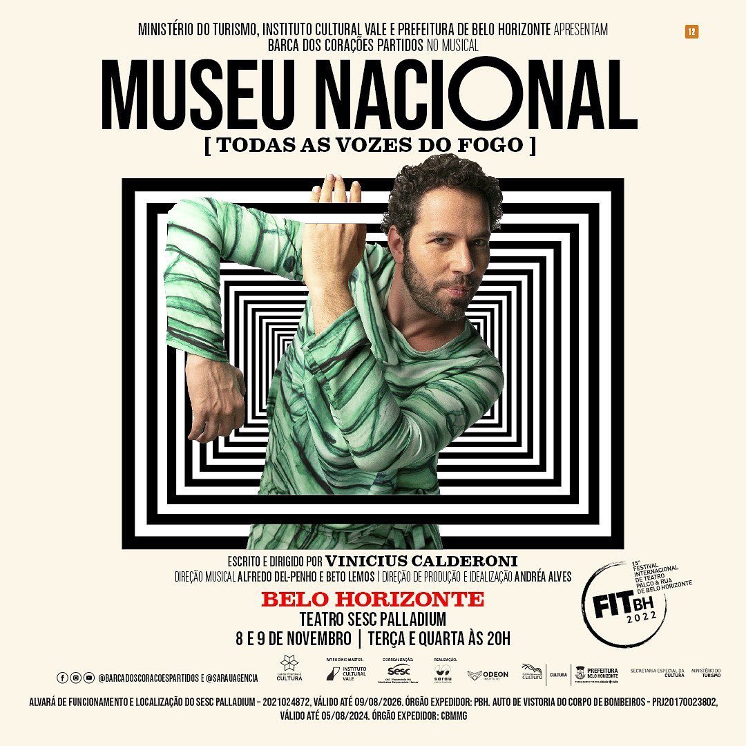Espetáculo: Museu Nacional [todas as vozes do fogo] 