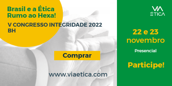 Reprodução evento V Congresso Integridade 2022 - BH - Brasil e a Ética - Rumo ao Hexa!