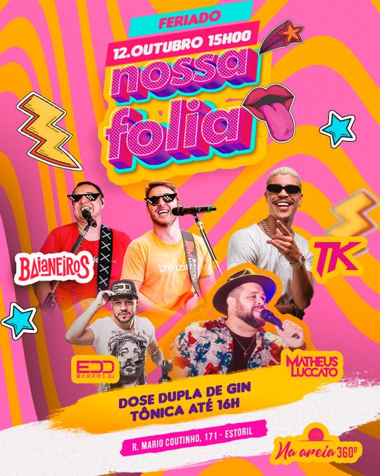 Reprodução oficial Show: “Nossa folia” - Baianeiros