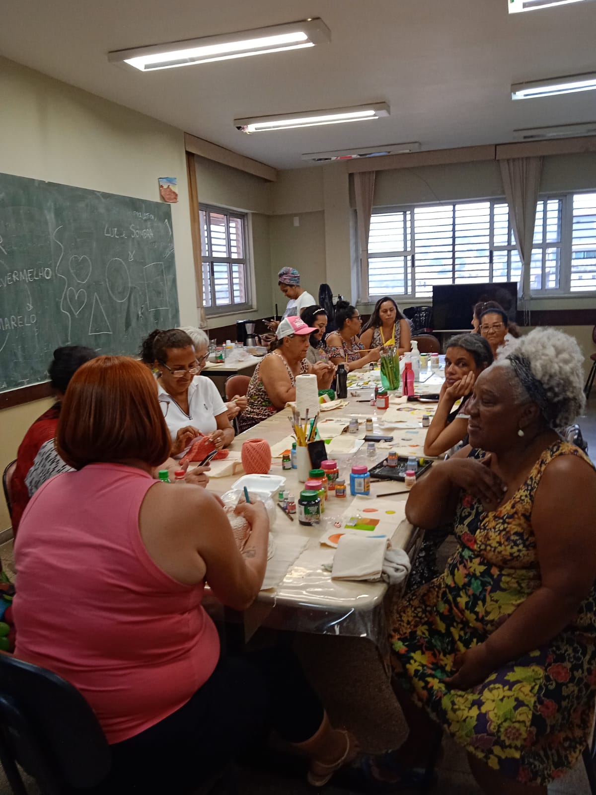 Atividade no Centro Cultural Bairro das Indústrias