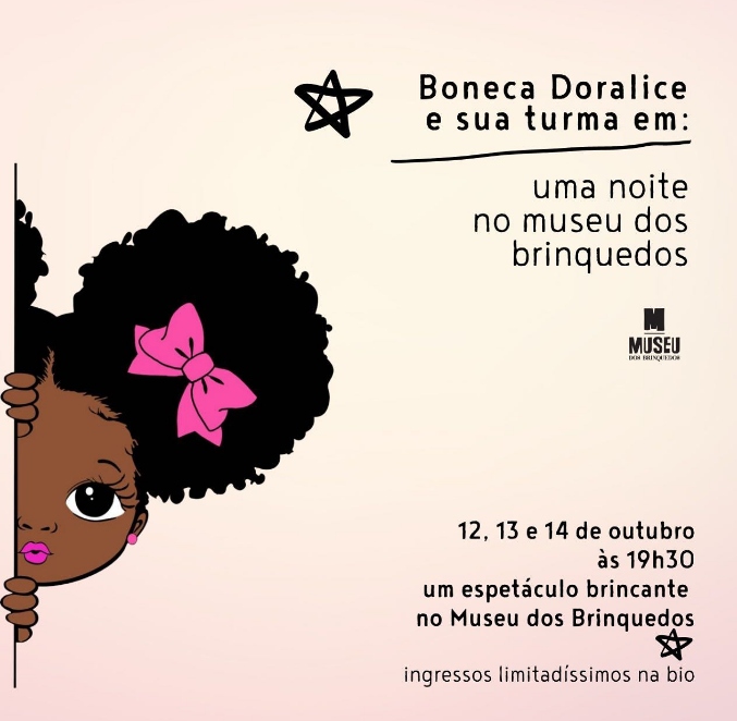 Boneca Doralice e sua turma em: uma noite no Museu dos Brinquedos