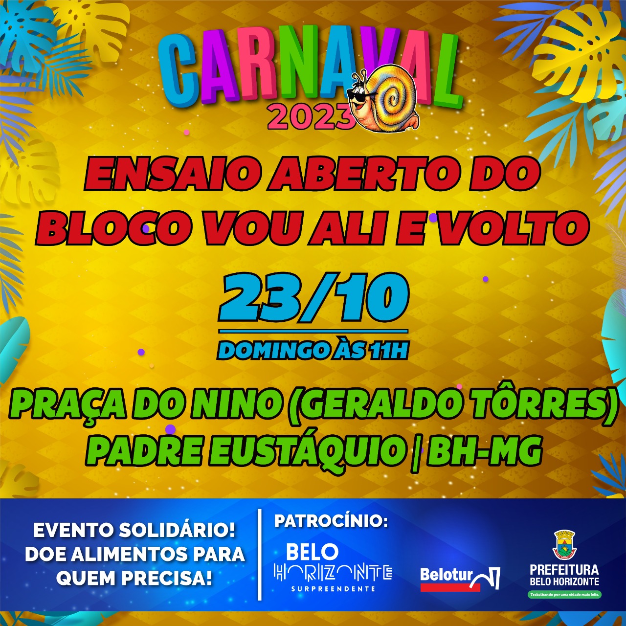 Ensaio aberto - Bloco Vou Ali e Volto