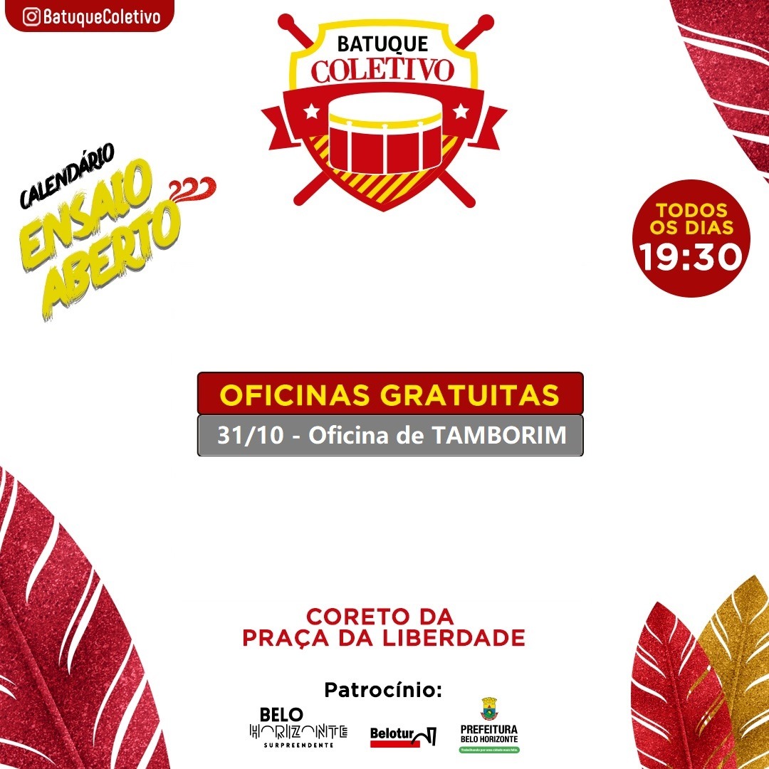 Ensaio aberto - Bloco Batuque Coletivo