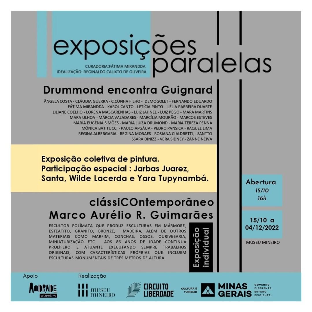 Exposições paralelas | Museu Mineiro