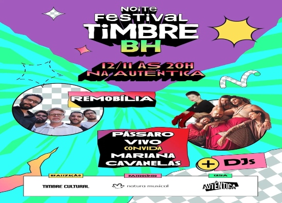 Noite: Festival Timbre BH