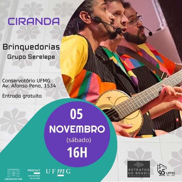 Programação de Novembro - Conservatório UFMG 