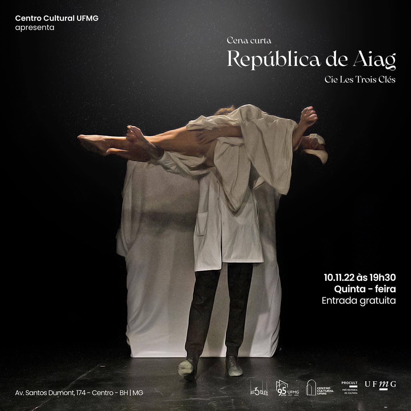 Reprodução oficial Cena Curta: ‘República de Aiag’ - Centro Cultural UFMG