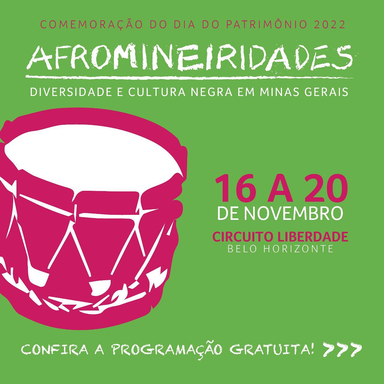 Reprodução oficial “Afromineiridades”: diversidade e cultura negra em Minas Gerais