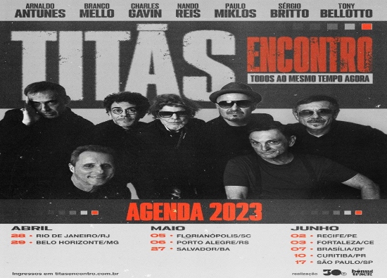 Show: Titâs - Turnê 2023 "Encontro"