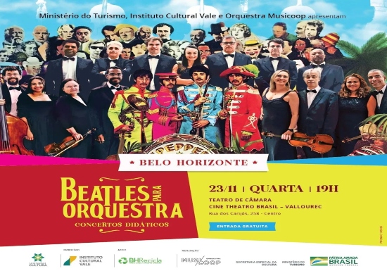 "Beatles para Orquestra – Concertos didáticos"