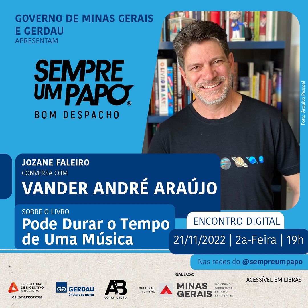 Sempre Um Papo recebe Vander André Araújo