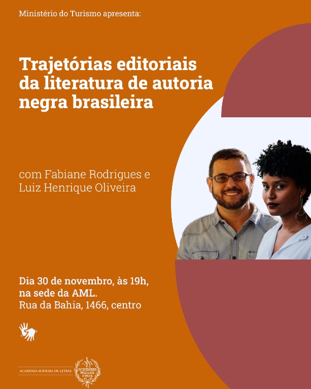 Palestra “Trajetórias editoriais da literatura de autoria negra brasileira"