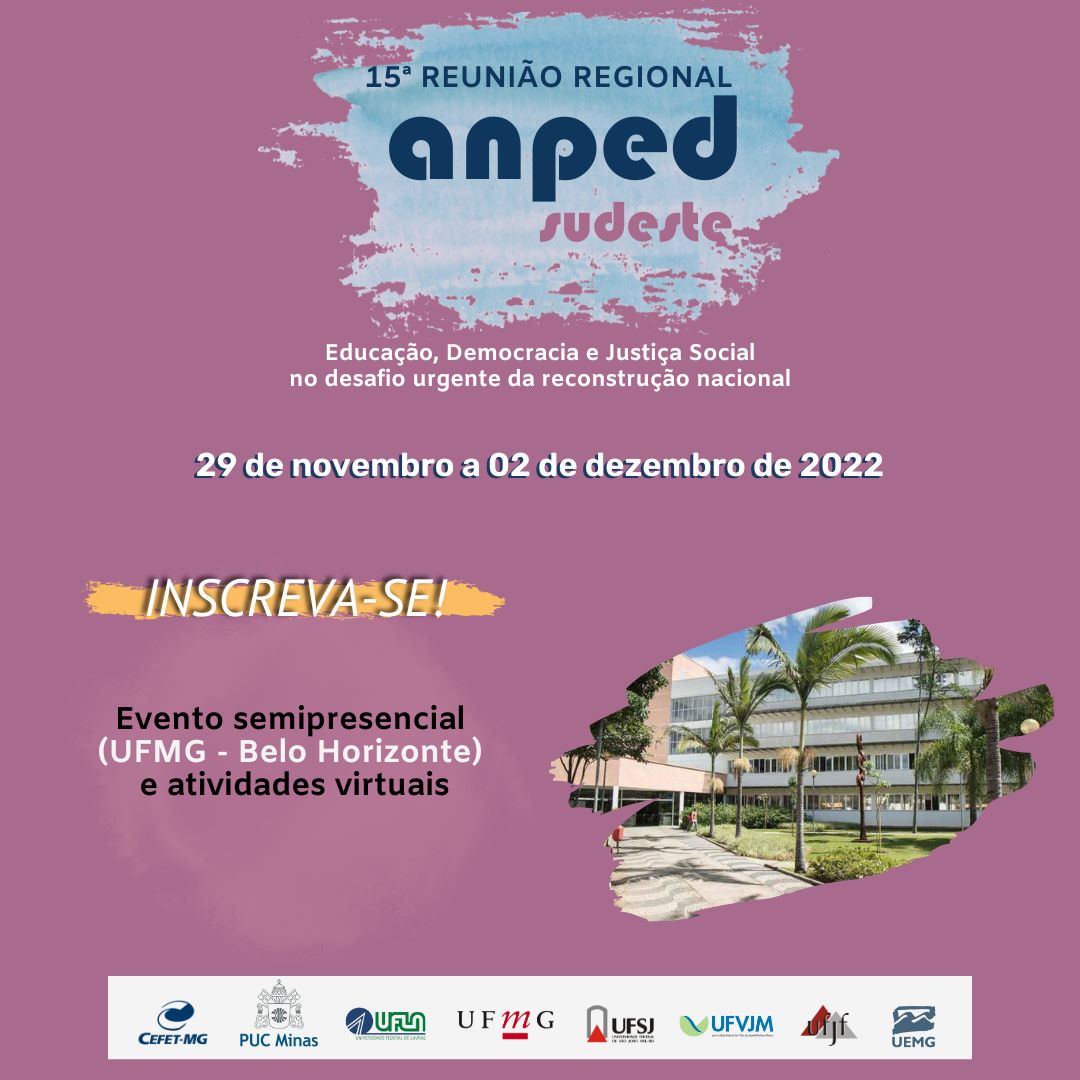 15ª Reunião Científica Regional Sudeste da ANPEd