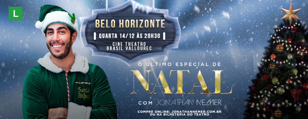 Especial de Natal com Jonathan Nemer | Cine Theatro Brasil Vallourec