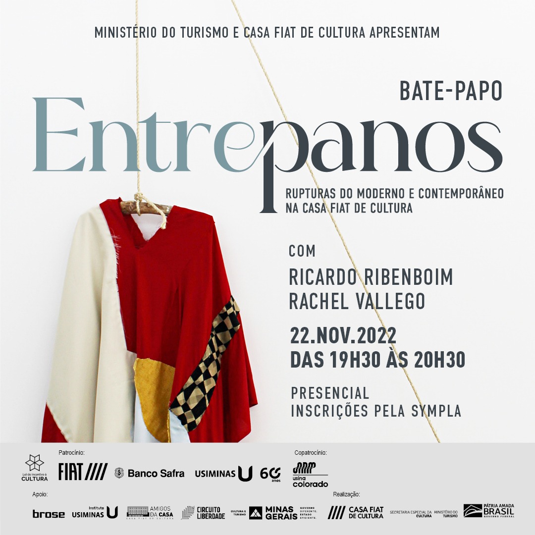 Exposição: “EntrePanos: rupturas do moderno e contemporâneo”