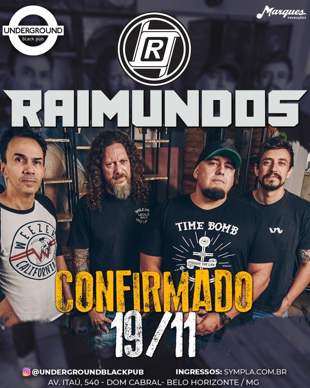Reprodução oficial Show: Raimundos