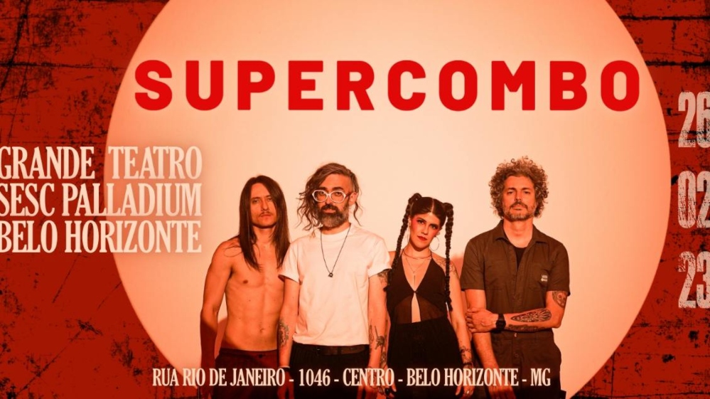 Reprodução Oficial Show: SuperCombo | Sesc Palladium