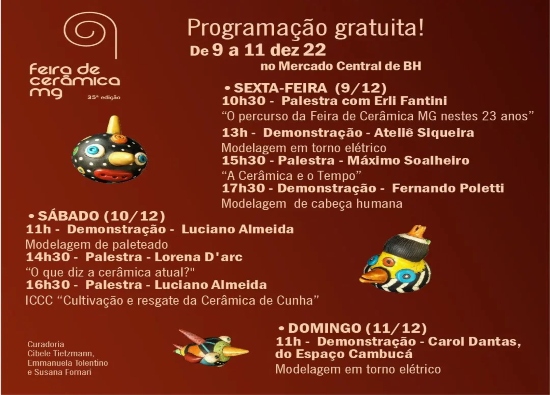 35ª Edição: Feira de Cerâmica Minas Gerais 2022