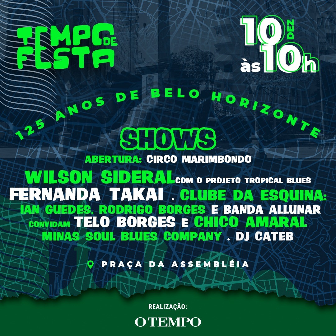 Tempo de Festa - "125 Anos de Belo Horizonte"