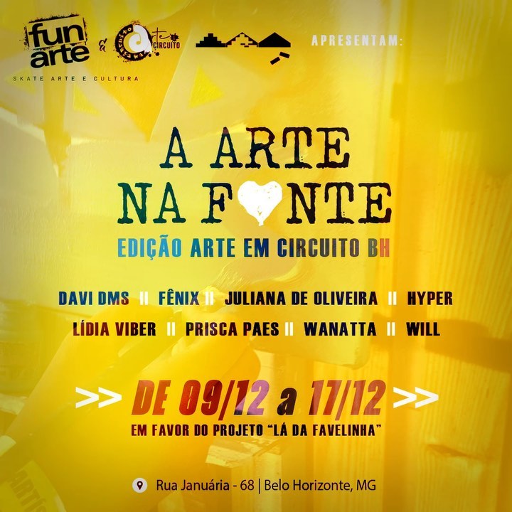 FUN ARTE - Arte em Circuito com Skate e Cultura