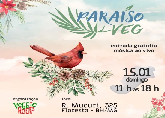 Reprodução oficial 1ª Edição: Paraíso Veg 2023