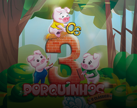 Espetáculo Infantil - Os 3 Porquinhos (O Clássico) | Cine Theatro Brasil Vallourec