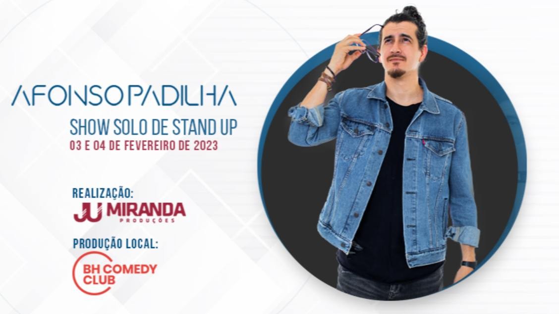 Stand-Up: Afonso Padilha | Sesc Palladium 