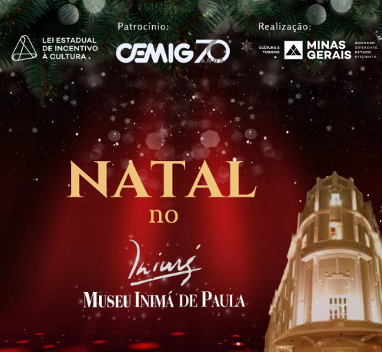 Reprodução Instagram Natal no Museu Inimá de Paula